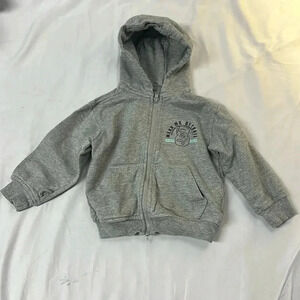 Mexx - long sleeve full zip hoodie/sweater. Size 12-18 months